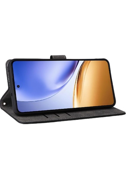 Realme 14 5g Flip Folio Cüzdan Kart Yuvaları Için Kılıf Kapak Rfıd Engelleme Pu (Yurt Dışından) indirimleri