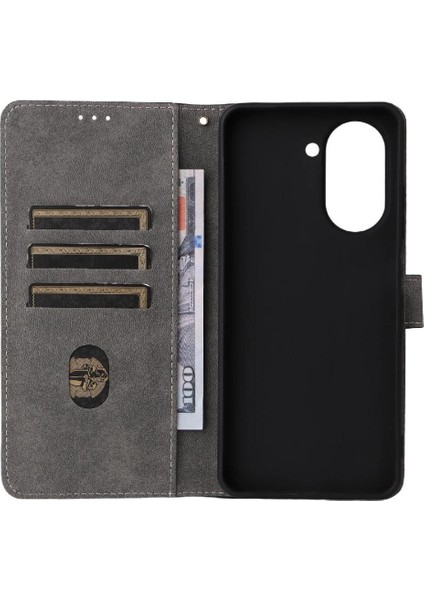 Xiaomi Poco C71 4g Pu Deri Rfıd Engelleme Kart Yuvaları Kapak Çevirin (Yurt Dışından)