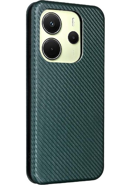 Kart Tutucu Kickstand Kart ile Xiaomi Poco M7 Pro 5g Için Flip Case (Yurt Dışından) modelleri