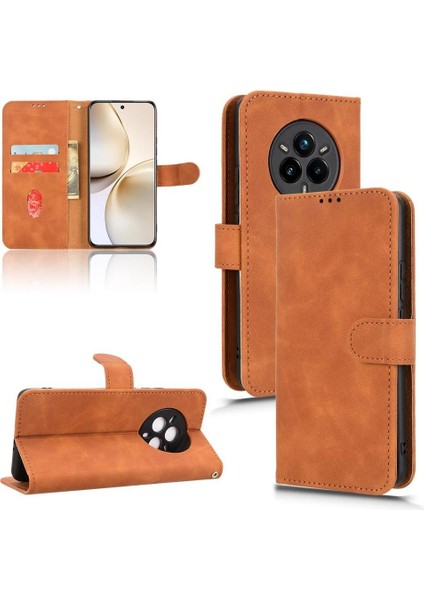 Realme 14 Pro 5g Cüzdan Yan Toka Kickstand Kart Yuvaları Için Flip Case (Yurt Dışından)