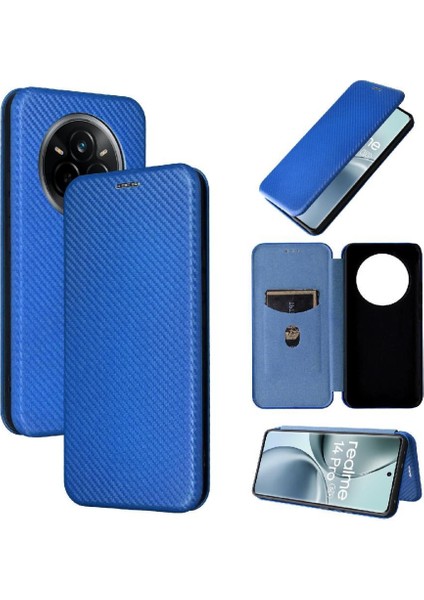 Kart Tutucu Kickstand ile Realme 14 Pro Kart Ekleme Için Flip Case (Yurt Dışından) fiyatları