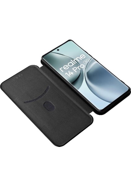 Kart Tutucu Kickstand ile Realme 14 Pro Kart Ekleme Için Flip Case (Yurt Dışından) fırsatları