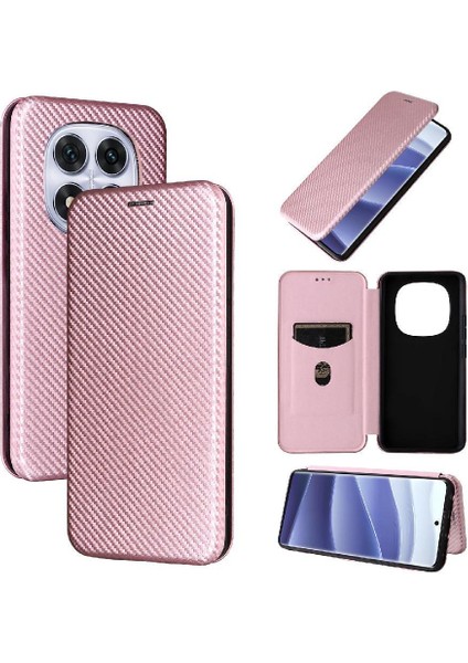 Kart Tutucu Kickstand Kart ile Xiaomi Redmi Not 14 Pro 4g Için Flip Case (Yurt Dışından)