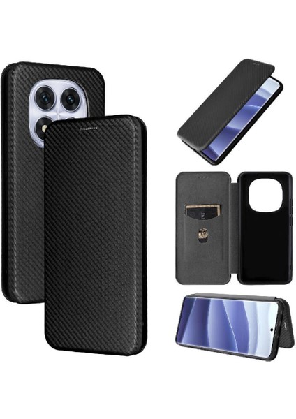 Kart Tutucu Kickstand Kart ile Xiaomi Redmi Not 14 Pro 4g Için Flip Case (Yurt Dışından)