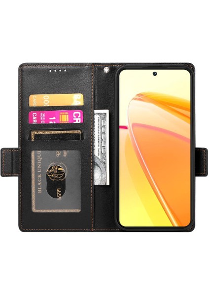 Vivo V50 5g Günlük Kullanım Için Flip Case Kart Yuvaları Flip Iş Cüzdan (Yurt Dışından) fırsatları