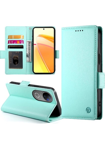 Vivo V50 5g Günlük Kullanım Için Flip Case Kart Yuvaları Flip Iş Cüzdan (Yurt Dışından) indirimleri