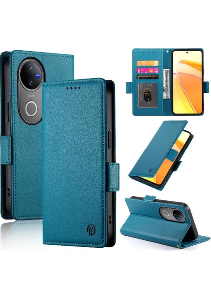 Vivo V50 5g Günlük Kullanım Için Flip Case Kart Yuvaları Flip Iş Cüzdan (Yurt Dışından) fırsatları