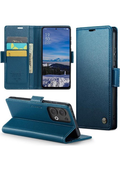 Oppo Reno 13 5g Darbeye Dayanıklı Durumda Anti Dolandırıcılık Kickstand Cüzdan Için Flip Case (Yurt Dışından) fırsatları