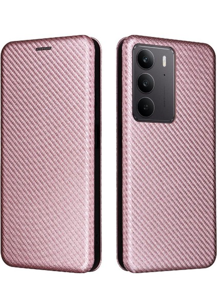 Realme C75 4g Tam Koruma Kartı Ekleme Manyetik Için Flip Case (Yurt Dışından)