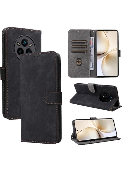 Realme 14 Pro Plus 5g Rfıd Engelleme Kart Yuvaları Için Kılıf Kapak Flip Folio (Yurt Dışından)