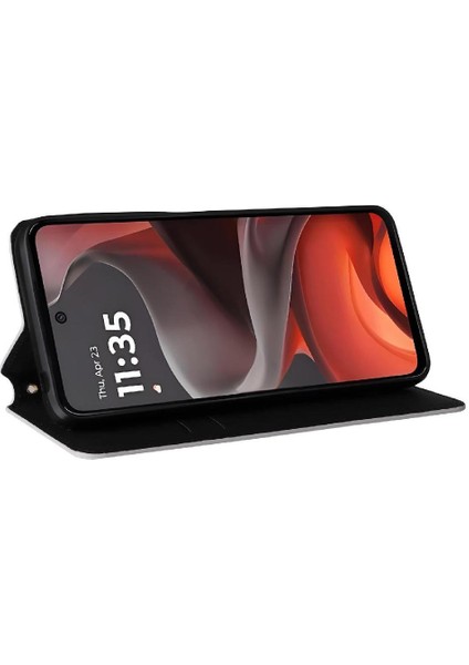 Motorola Moto Motorola 4g Cüzdan Manyetik Kapatma 3D Desen Pu Kart Için Kılıf (Yurt Dışından)