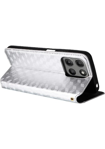 Motorola Moto Motorola 4g Cüzdan Manyetik Kapatma 3D Desen Pu Kart Için Kılıf (Yurt Dışından)