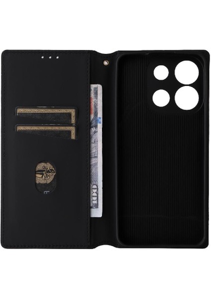 Oukitel C57S 3D Desen Kart Yuvaları Tutucu Pu Deri Için Flip Case (Yurt Dışından) fiyatları