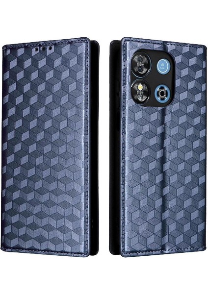 Oukitel C57S 3D Desen Kart Yuvaları Tutucu Pu Deri Için Flip Case (Yurt Dışından) modelleri