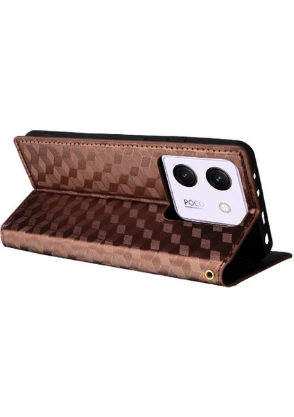 Xiaomi Poco M7 Pro 5g Kart Yuvaları Tutucu Cüzdan Manyetik Kapatma (Yurt Dışından) modelleri