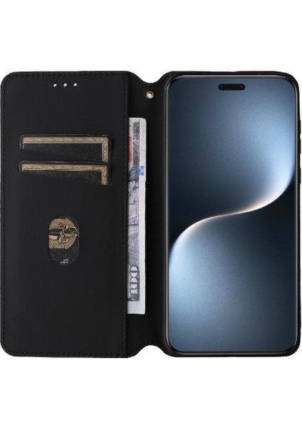 Onur Sihirli 7 Pro 5g Cüzdan Manyetik Kapatma Kart Yuvaları Pu Için Flip Case (Yurt Dışından)