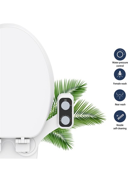 Bide Eklentisi Ultra Ince Tuvalet Çift Nozul Spiral 1/2 (Yurt Dışından) modelleri