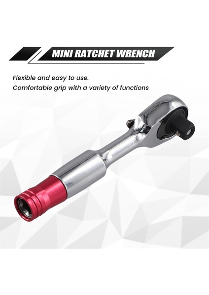 2'si 1 Arada Mini Altıgen Anahtar El Soketleri Cırcır Anahtarları 1/4 Anahtar Seti (Yurt Dışından) fırsatları