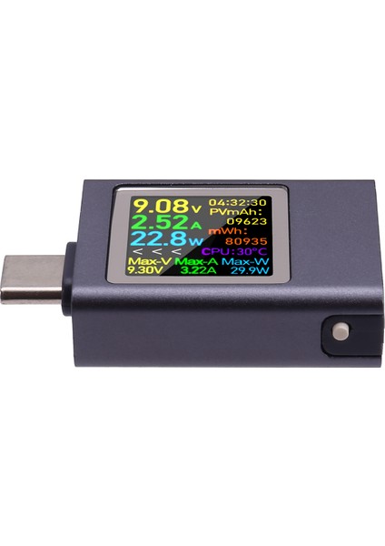 Çok Fonksiyonlu Dijital Ekran Dc Voltaj Ampermetre Güç Ölçer (Yurt Dışından)
