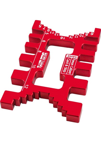 Alüminyum Kuyruklu Çakı Jig Hassas Tenon Boşluk Ölçer Ağaç Işleme Kırmızı (Yurt Dışından) fırsatları