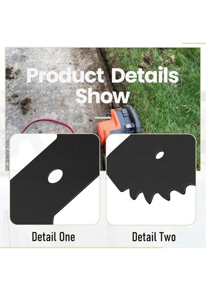 5 Adet 7-1/2 Inç Edge Hog Ağır Hizmet Tipi Kenar Kesme Bıçağı Siyah (Yurt Dışından) modelleri