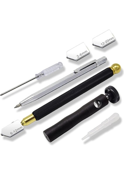 1 Set Cam Kesici, Alaşımlı Keskin Profesyonel Cam Kesme Aleti (Yurt Dışından)