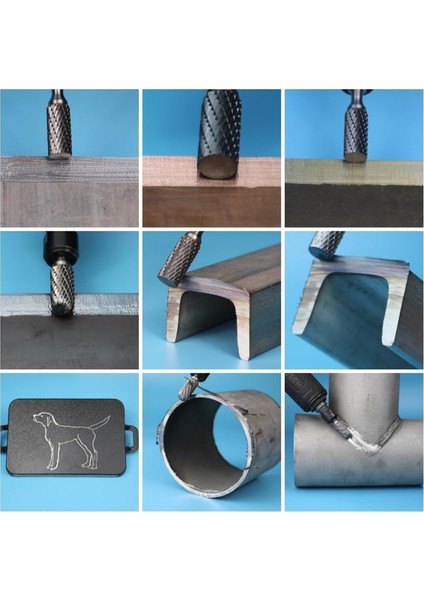 Karbür Freze Seti 1/4 Inç Şaft 10 Parça Beton Taş Kaynaklamak Için (Yurt Dışından) indirimleri