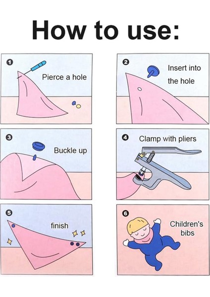 El Sanatları Giysileri Için Çıtçıt Pense, Çıtçıt Bağlantı Elemanları Kiti (Yurt Dışından) modelleri