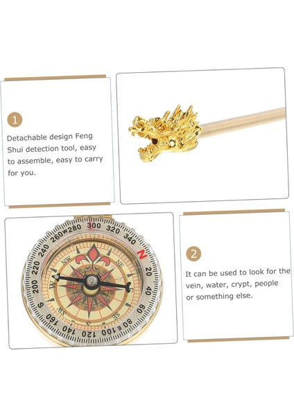 Hükümdar Ejderha- Su Dowsing Çubuğu Su Algılama Kehanet Çubuğu (Yurt Dışından) fiyatları