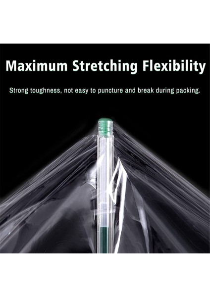 Endüstriyel Şeffaf Streç Sarma Filmi 5.1 Inç 1000 Ft Palet Sarma Için (Yurt Dışından) indirimleri