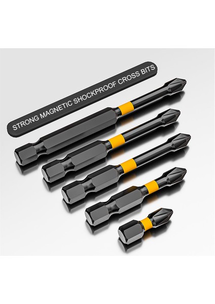 Kaymaz Darbeli Toplu Güçlü Manyetik Yüksek Tork Sertlik Vida Uçları (Yurt Dışından) fırsatları