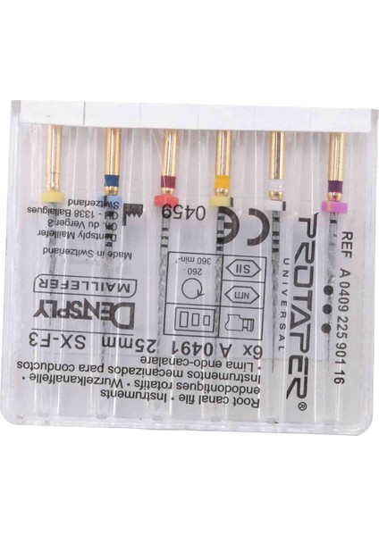 Altın Döner Dosyalar, 6 Adet Hafıza Dosyaları, Çeşitli 25MM (Yurt Dışından) fiyatları