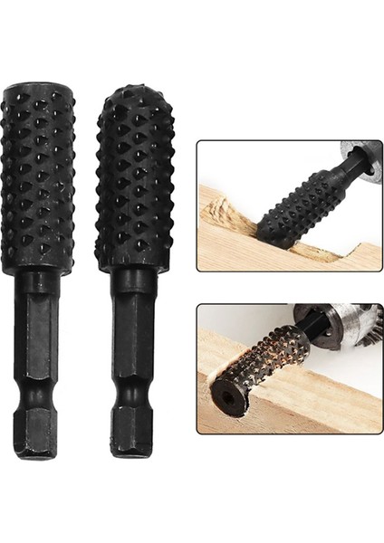 10 Adet Döner Raspa Dosyası Seti 1/4 Inç Altıgen Şaft Döner Frezeler (Yurt Dışından) modelleri