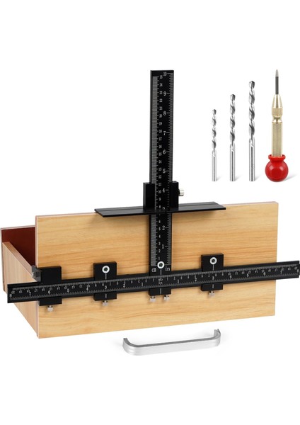 Dolap Donanımı Jig, Delgeç Bulucu, Kulp Düğmelerinin Montajı Için (Yurt Dışından)