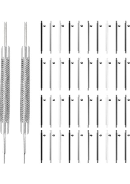 40 Adet L 22MM Çap 1.5mm Paslanmaz Çelik Hızlı Çıkarma Yay Çubukları (Yurt Dışından)
