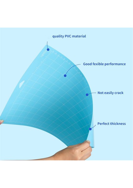 3 Paket Kesme Matı, Harf Makinesi Matı, Kendi Kendini Onaran (Yurt Dışından) modelleri