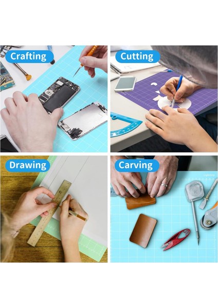 3 Paket Kesme Matı, Harf Makinesi Matı, Kendi Kendini Onaran (Yurt Dışından) indirimleri