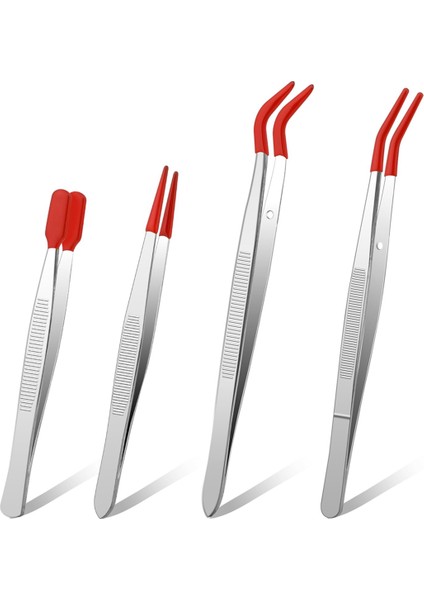 Parça Kauçuk Uçlu Cımbızlar Pvc Kaplamalı Cımbız Seti (Yurt Dışından)