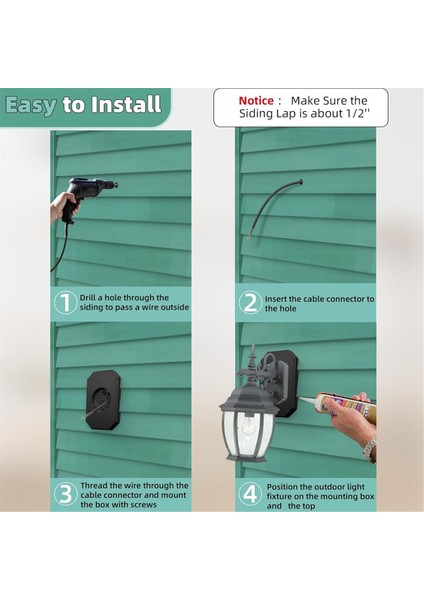 Siding Montaj Blokları, Dış Cephe Siding Montaj Kiti (Yurt Dışından) fırsatları