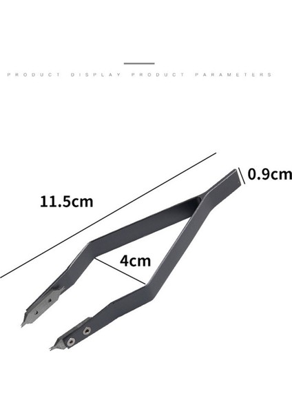 7825 V Tipi Saat Yay Çubuğu Cımbızı Saat Onarımı Için (Yurt Dışından) fiyatları