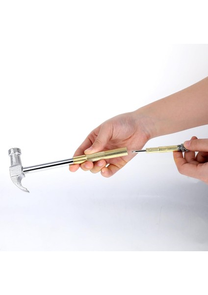 Mini Hammer 6'sı 1 Arada Küçük Çekiç Pirinç Çekiç Tornavida (Yurt Dışından) fiyatları