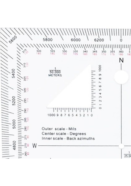 Koordinat Ölçeği Pratik Navigasyon Açıölçer (Yurt Dışından) fiyatları