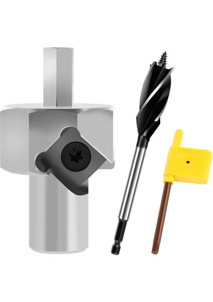 19MM Tezgah Köpek Deliği Pahlı Rayba Aleti, Çapak Alma Matkabı Ucu (Yurt Dışından)