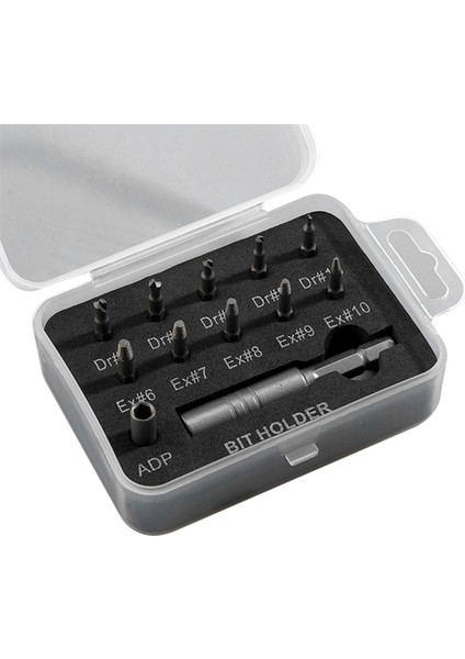 Paslanmış Hasarlı Cıvatayı Çıkarmak Için Kırık Vida Çıkarma Alet Seti (Yurt Dışından)