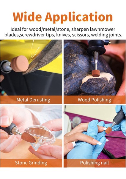 Döner Alet Için 120 Adet Zımpara Uçları, Güçlü Taşlama Taş Uçları (Yurt Dışından) modelleri