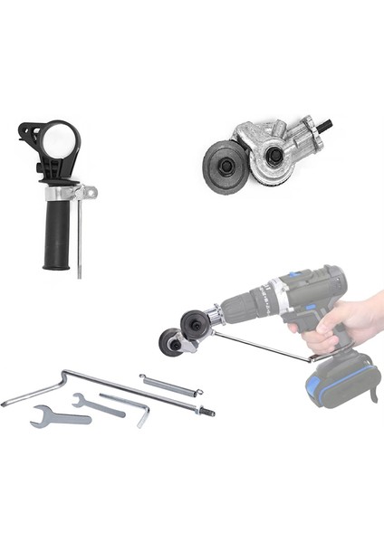 Elektrikli Matkap Döner Plaka Kesici Seti Demir Kesmesiz Alet Kesici (Yurt Dışından) fırsatları