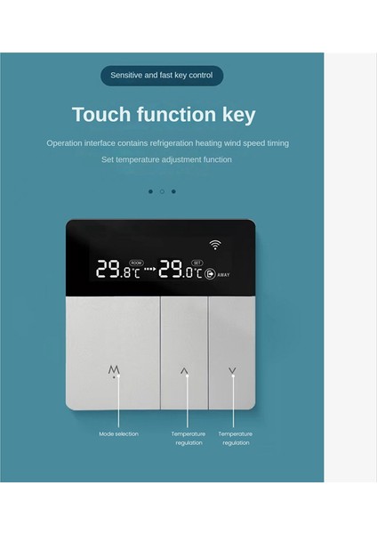 Avatto Tuya Wifi Akıllı Termostat Sıcaklık Kontrol Cihazı 100-240 V (Yurt Dışından)