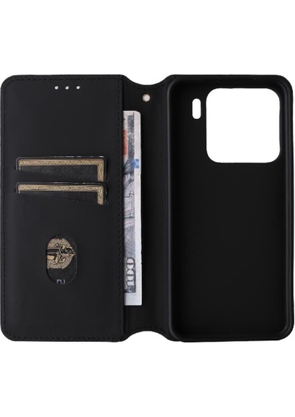 Xiaomi 15 Kart Yuvaları Tutucu Pu Deri 3D Desen Manyetik Için Flip Case (Yurt Dışından) fiyatları