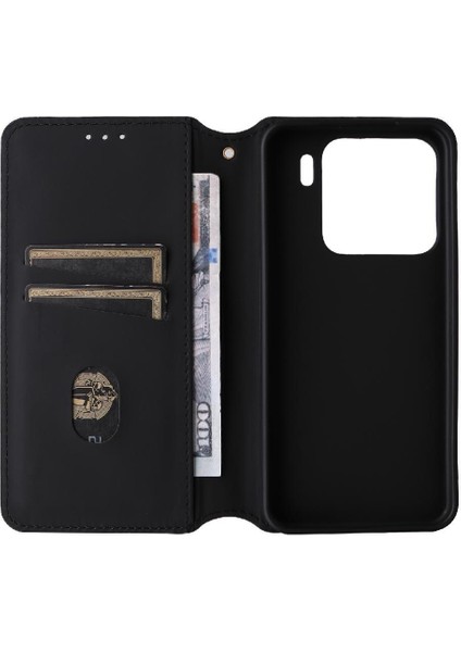 Xiaomi 15 Kart Yuvaları Tutucu Pu Deri 3D Desen Manyetik Için Flip Case (Yurt Dışından) indirimleri