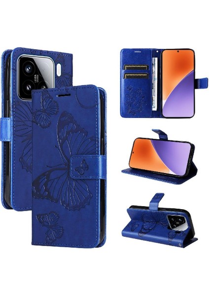 Kart Yuvası Standı Manyetik Kapak Pu ile Xiaomi 15 Flip Kickstand Için Kılıf (Yurt Dışından) indirimleri